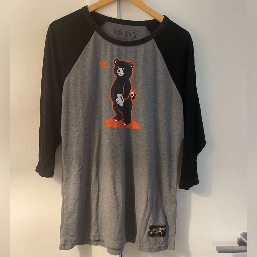 Baseballism SF Giants 3/4 Sleeve Baseball Shirt